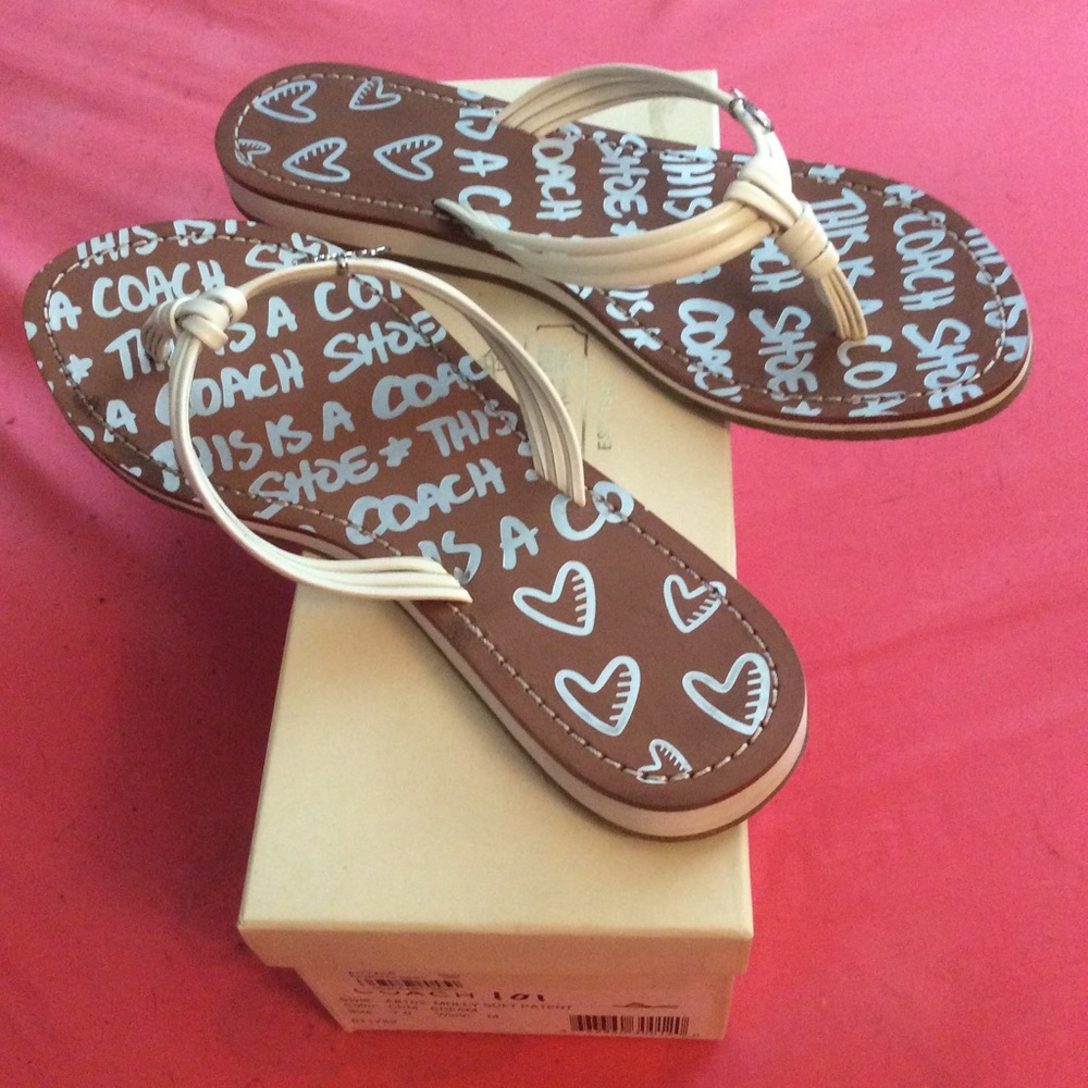 Coach sandals